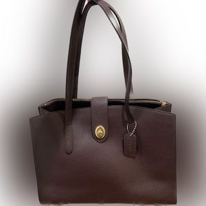Coach Charlie turnlock carryall tote